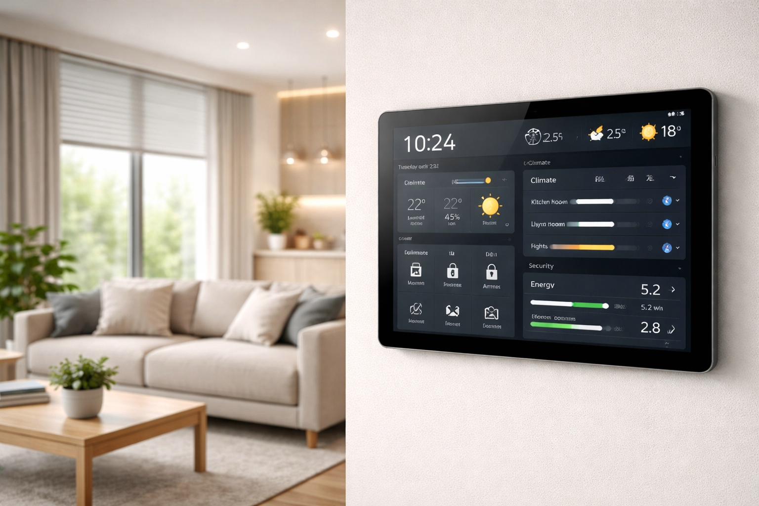 Intelligente Hausautomation und Smart Home Lösungen für moderne Gebäude-Vernetzung von LKE in Sankt Augustin.